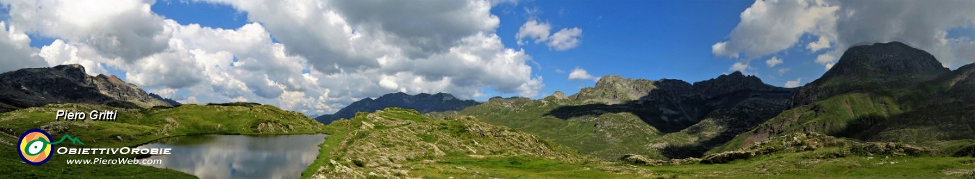 48 E sono sopra il Lago grande del Poris (2176 m) con vista in Grabiasca.jpg